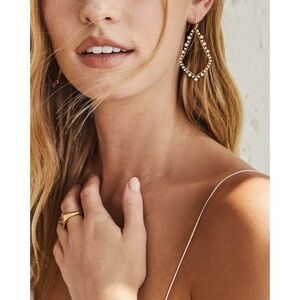 Kendra Scott Gold Sophee Crystal Drop Earrings